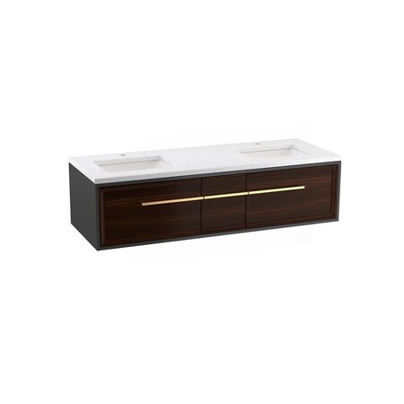 Kohler Lodern Vanity 60 Inches Combo CM33567-BD1-1WX